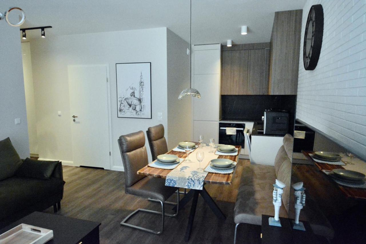 Nowy Apartament - Centrum Gdanska Buitenkant foto